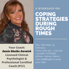 Coping Strategies During Rough Times
