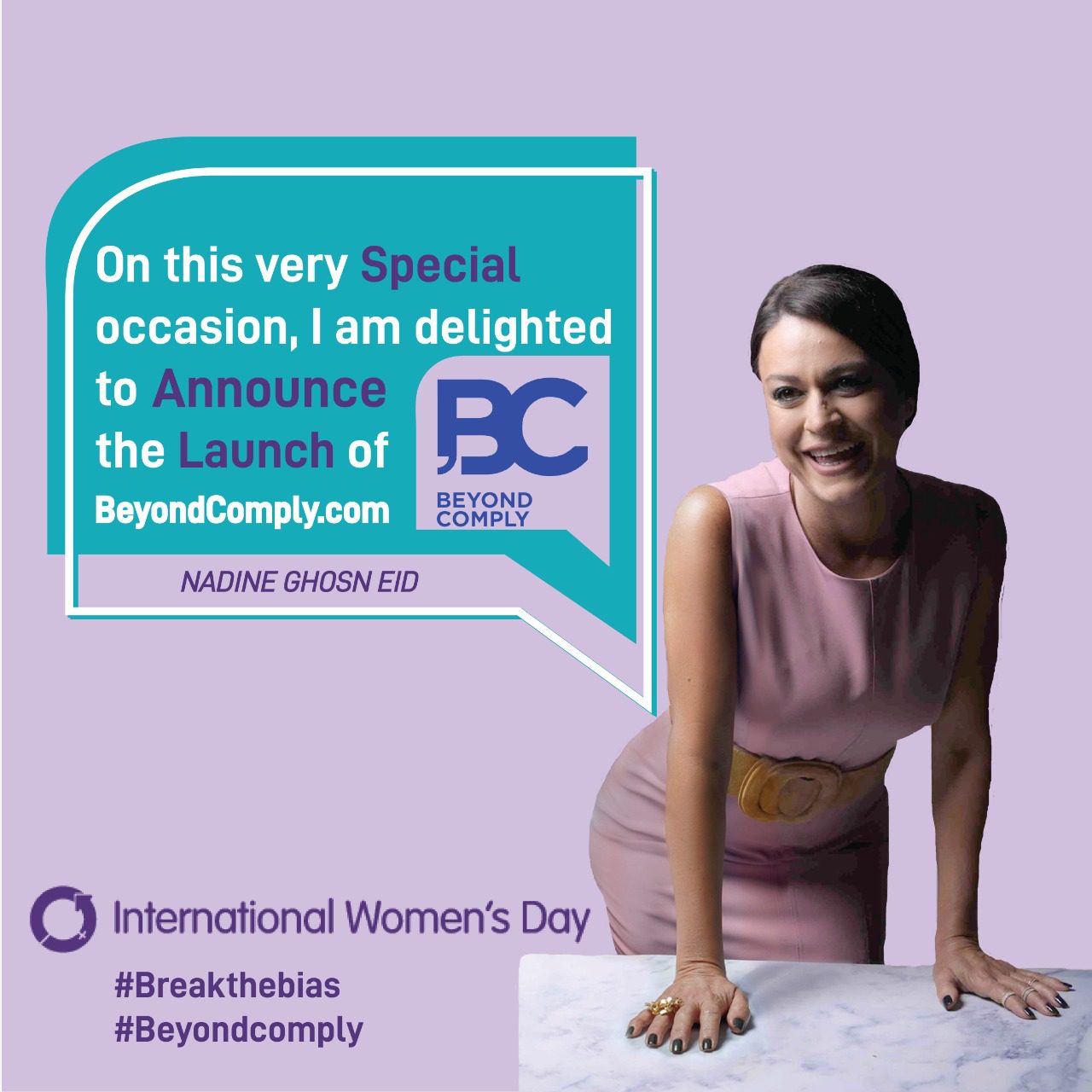 Nadine Ghosn Eid launches BeyondComply