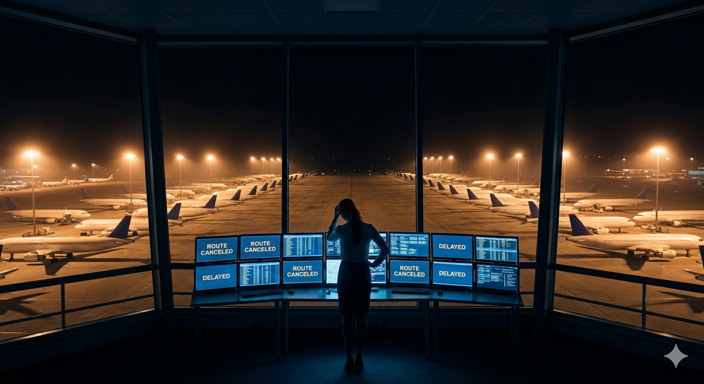 When the World's Highways Closed: The Human Price of a Grounded World