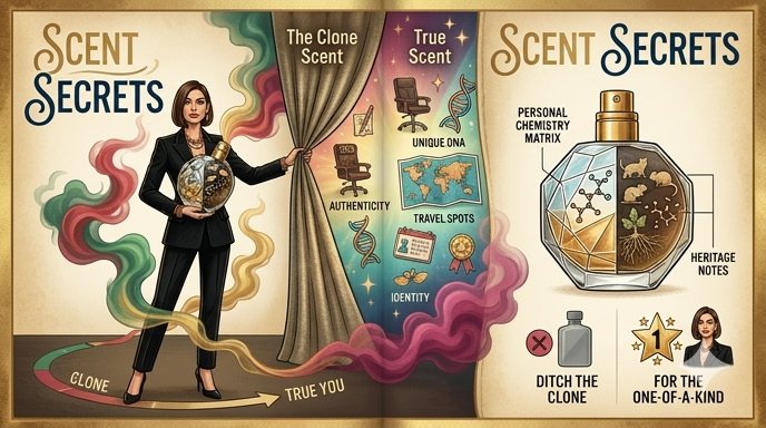 لنكن صريحين: عطرك المفضل؟ إنه يخدعك - بقلم كريستيل عيد