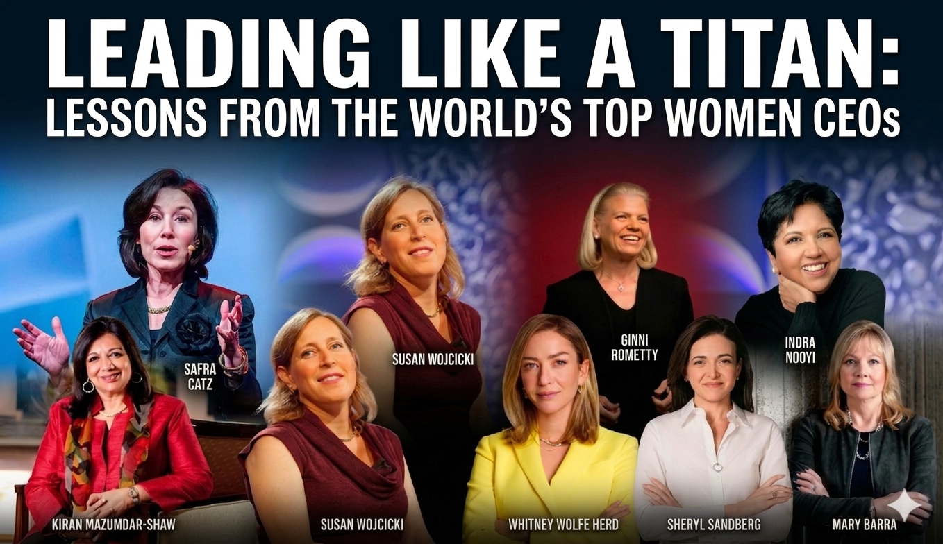 Leading Like a Titan: Lessons from the World’s Top Women CEOs Leading Like a Titan: Lessons from the World's Top Women CEOs
