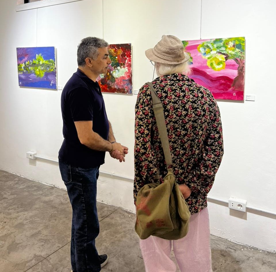 The Nature's Colour Found Its Voice: Fares Sultan's First Solo Exhibition Opens to a Full House at D.Space