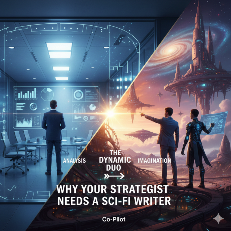 Why Your Strategist Needs a Sci-Fi Writer Co-Pilot