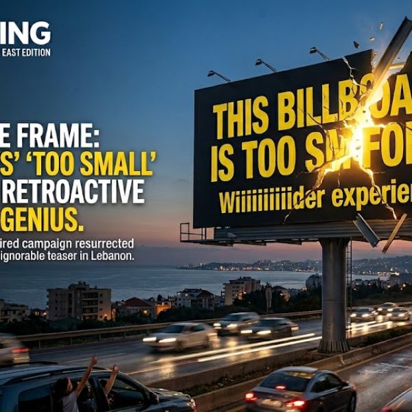 Spinneys' Beirut 'Too Small' Billboards Are Dumb. Brilliantly Dumb. (And That's the Point.)